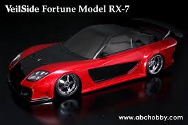 Abc Hobby 66143 Veilside Fortune Mazda Rx7 Drifted You call the for who ever collects those 1:24 as a fast and furious you gotta have it but just know that the body kit on the car is completely in accurate, movie car.