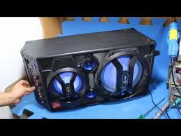 Caixa Amplificada Lenoxx 1000 Watts E Bluetooth Ca3800 Como Consertar Caixa Lenoxx Youtube