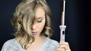 I recently got the new titanium l'ange curling wand so i am going to let you guys know how i used it to create these loose messy beach wave curls. Classic Curls For Short Hairs Lange Curling Wand Review Youtube