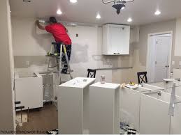 Assemble the cabinets and cut any utility holes you need. Assembling And Installing Ikea Sektion Kitchen Cabinets House Of Hepworths