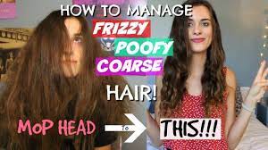 How To Manage Wavy Frizzy Poofy Hair My Updated Hair Care Routine Poofy Hair Frizzy Hair Routine Frizzy Hair Tips