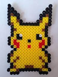 Pikachu Pokemon Pokemon Perler Bead Pearl Beads Pattern Pokemon Perler Beads Perler Bead Patterns