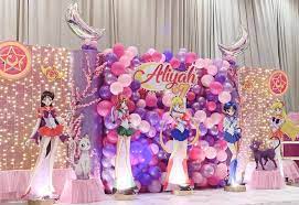 See more ideas about birthday party, party, party decorations. Sailor Moon Anime Theme For Aliyah S Bluefairy Manila Facebook
