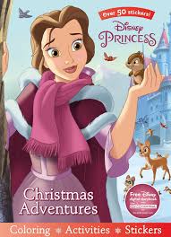 Download Disney Princess Christmas Adventures Sticker Scenes Coloring Book Parragon Books Ltd 9781474854818 Amazon Com Books