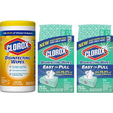 Over 25,000 amazon user reviews with a 4.9/5 star average rating. Clorox Disinfecting Wipes Value Pack Bleach Free Cleaning Wipes 75 Count Each Pack Of 3 The Frumcare Store