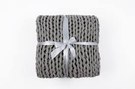 You can make this blanket fairly fast, which makes it great for gift giving! Silver One Super Chunky Knitted Throw Blanket Gray 50 X 60 Walmart Com Walmart Com