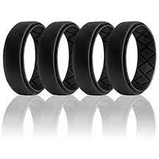 Egnaro Silicone Wedding Ring For Men Breathable Mens Rubber Wedding Bands Size 8 9 10 1 Mens Rubber Wedding Bands Rubber Wedding Band Silicone Wedding Rings