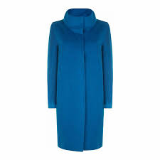 Eileen fisher gray boiled wool funnel neck cocoon coat jacket size m b132. Cobalt Cocoon Coat Brandalley