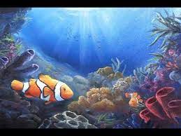 Youtube Underwater Painting Amazing Art Painting Oil Painting Nature