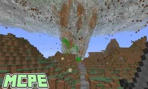 Weather, storms & tornadoes mod 1.12.1 y 1.12.2 añade cambios meteorológicos drásticos, con grandes tormentas de agua, nieve y arena, . Tornado Mod For Minecraft Pe For Android Apk Download