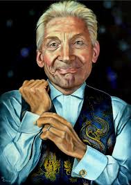 Still got the blues for you! My oil painting of two rock icons