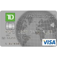 Type of card country issued ; How To Apply For A Td Canada Trust Platinum Travel Visa Credit Card