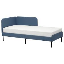 What you will need for this project: Blakullen Uph Bed Frame With Corner Headboard Knisa Medium Blue 90x200 Cm Ikea