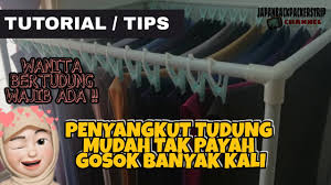 Belog alin tempat simpan tudung diy. Tutorial Diy Penyangkut Tudung Mudah Tak Payah Gosok Banyak Kali Youtube