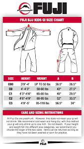 unusual childrens measurement chart karate suit sizes chart