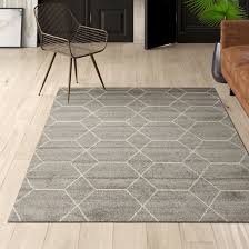 Read customer reviews and common questions and answers for mistana™ part #: Mercury Row Elborough Geometric Light Gray Area Rug Reviews Wayfair