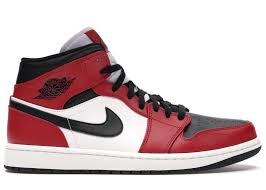 Jordan 1 Mid Chicago Toe In 2020 Air Jordans Retro Sneakers Jordan 1 Mid