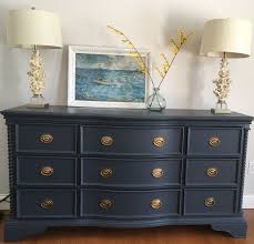 Hale Navy Painted Dresser Repainting Bedroom Furniture Refinished Bedroom Furniture Painted Bedroom Furniture