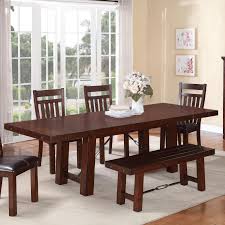 Crafted from solid and manufactured wood, it features a rustic and neutral finish perfect for traditional and modern farmhouse aesthetics alike. Holland House 1258 Trestle Dinner Table W Leaves Fmg Local Home Furnishing Dining Tables