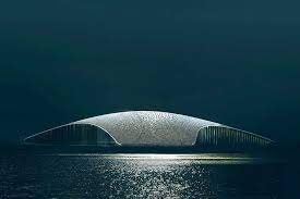 The Whale Building Provides A View Of Whales And Norway Man Of Many Whale Building Unusual Buildings