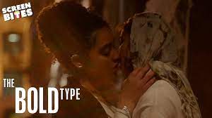 Lesbian First Kiss | The Bold Type | Screen Bites #pridemonth - YouTube