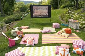 15 Fun Ways To Spend More Time Outside This Summer Outdoor Movie Party Backyard Movie Party Outdoor Movie Nights