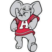 Alabama scrapped the costly practice of keeping their own elephant in the 1950s and instead hired circus elephants to perform the annual job. Image Result For Free Clip Art Alabama Elephant Alabama Crimson Tide Logo Alabama Crimson Tide Alabama Crimson Tide Football
