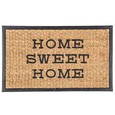 Black And White Buffalo Check Rug Hobby Lobby Home Sweet Home Doormat Hobby Lobby 1282441 In 2020 Door Mat Sweet Home Mat Rugs