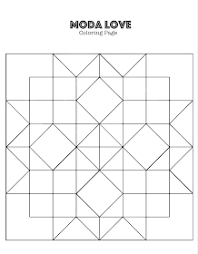 Instead of creating her a calendar notebook, i made these and put them in sheet protectors and in a notebook just like her big brothers' so she could work alongside of them Woodberry Way Moda Love Quilt Along And Coloring Page