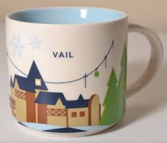 You Are Here Vail Starbucks Mugs