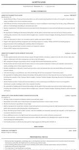 associate market manager resume sample