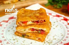pratik kahvalti boregi pizza tadinda yemek tarifleri yemek gida