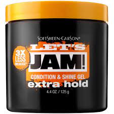 Our special formula protects the natural structure of your hair and prevents split ends and hair loss that can be caused by other gels. Amazon Com Softsheen Carson Let S Jam Shining And Conditioning Hair Gel By Dark And Lovely Extra Hold All Hair Types Styling Gel Great For Braiding Twisting Smooth Edges Extra Hold 4 4 Oz