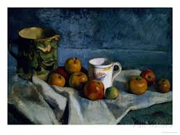 Still Life With Apples Cup And Pitcher Giclee Print Paul Cezanne Allposters Com Paul Cezanne Paintings Cezanne Still Life Paul Cezanne