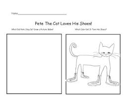 I recently made this felt story for the preschool and i am really happy. Pete The The Cat Coloring Worksheets Teaching Resources Tpt