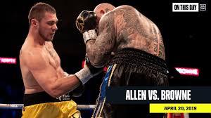 Former wba world heavyweight champion. Full Fight Dave Allen Vs Lucas Browne Youtube