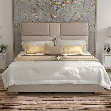 With this streamlined light gray platform bed, a modern look is promised. Latest Double Multi Functional Tami Upholstered Storage Bed With Box Bed Design Buy Bed With Box Bed Tami Upholstered Storage Bed Multi Functional Bed Product On Alibaba Com