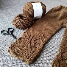 Knitting For Olive On Instagram Lace Pants In Soft Cognac Colorway Made By Knitting Ellie Danish Pattern Available In Webshop English Pattern Coming