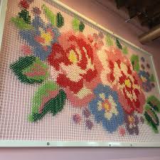 Check spelling or type a new query. Pic A Restaurant In My City Has A Huge Cross Stitch On The Wall Imagine How Clean The Backing Must Be Crossstitch