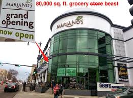 Mariano S Massive 80 000 Sq Foot Grocery Store Is Now Open Chicago Sites My Kind Of Town Chicago