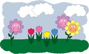 We started the seasons a winter picture made from sticks. Spring Clip Art For Children Lovetoknow
