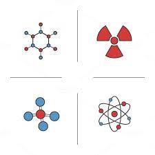 Chemistry And Physics Icons Vector Web Design Icon Physics Chemistry