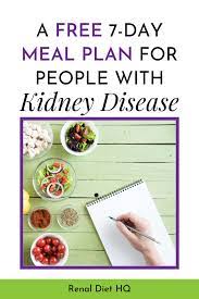 Kidney friendly recipes renal dietitians help develop, source and adapt recipes to make them suitable for a kidney friendly diet. Get A Free 7 Day Meal Plan For Your Renal Diet Renal Diet Menu Headquarters Kidney Disease Diet Recipes Renal Diet Renal Diet Recipes