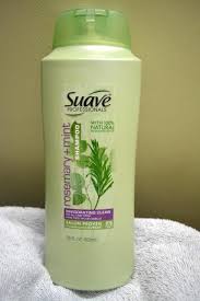 I haven't shampood my hair for over a year. Suave Professional Rosemary Mint Shampoo