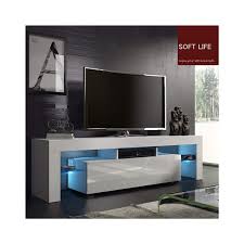 Looking for tv stands & entertainment centers? Morecon White Tv Stand With Lights Modern Led Tv Stand With Storage Drawers High Gloss Tv Stand For 43 55 50 65 Inch Tv Living Room Entertainment Center Media Console Table Buy Online In Andorra At