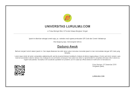 الإِجازَة ) adalah sebuah sertifikat yang digunakan terutama oleh muslim sunni untuk menunjukkan bahwa satu telah disahkan oleh otoritas yang lebih tinggi untuk mengirimkan topik. Source Code Aplikasi Php Qr Code Validasi Ijazah Bangtri Com