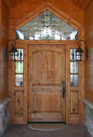 Mahogany front doors knotty alder front doors with 9 glass styles and more. Knotty Alder Entry Door W 3 Lite Side Lites Ex 1337 Ksr Door And Mill Comany