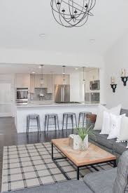 30 Luxury Simple And Modern Farmhouse Interior Design Ideas Farm House Living Room Open Concept Kitchen Living Room Apartment Living Room