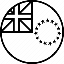 The flag for cook islands, which may show as the letters ck on some platforms. Cok Cook Islands Flag Nation World Icon Download On Iconfinder