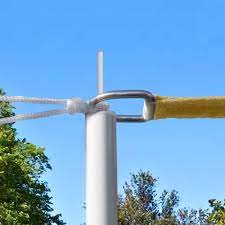 3.0 out of 5 stars. Sun Shade Sail Canopy Pole Kit 2 5m Long 5 Sections Adjustable With 4m Guy Rope Ebay